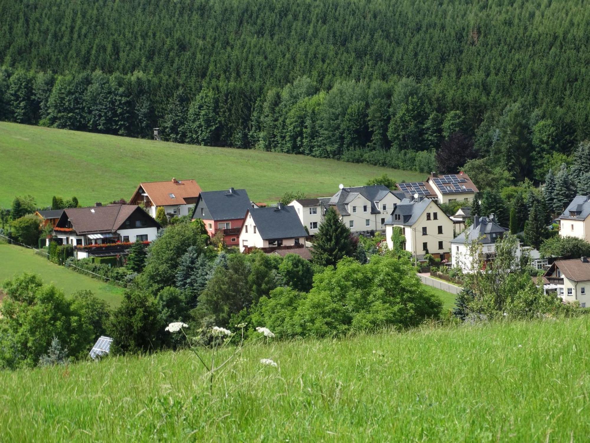 Ferienwohnung "Am Vaterlandsgrubenweg" Oelsnitz  المظهر الخارجي الصورة